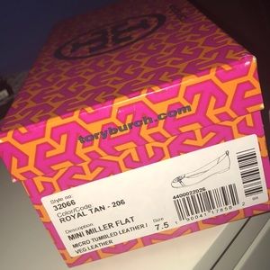 Brand New Tory Burch Miller Flats